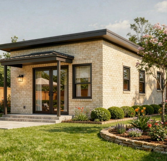Custom backyard ADU development in North Texas