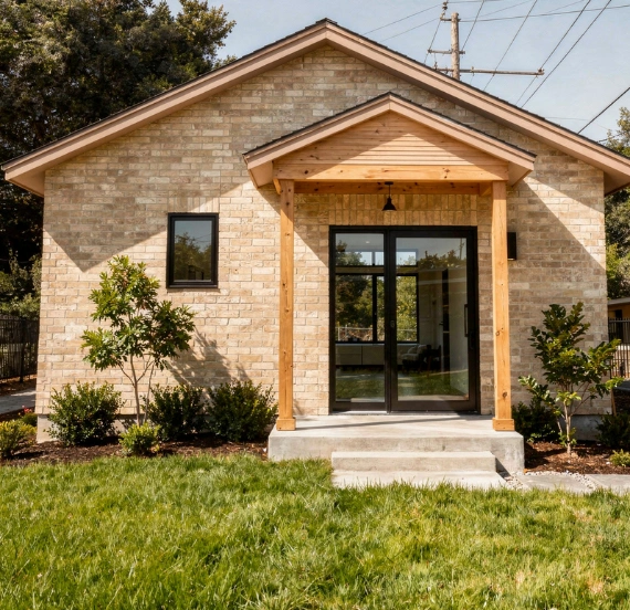 Detached ADU construction project in Dallas Texas