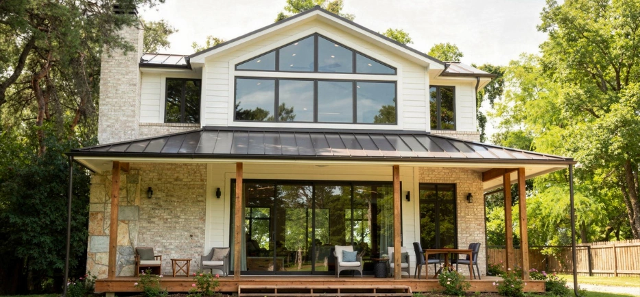 Guest house construction project for a residential property in Dallas Texas